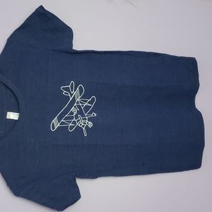 Boys Airplane T-Shirt Size 10